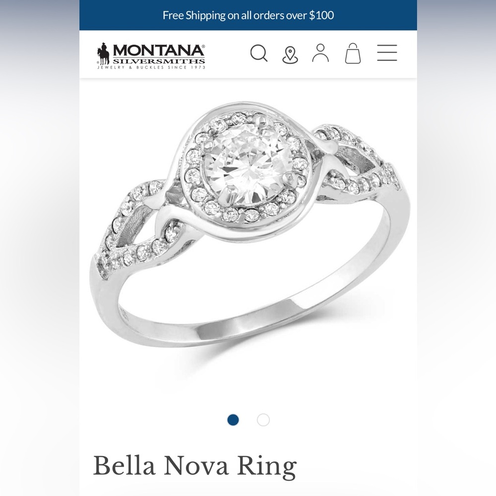 Montana silversmith ring - Picture 4 of 5